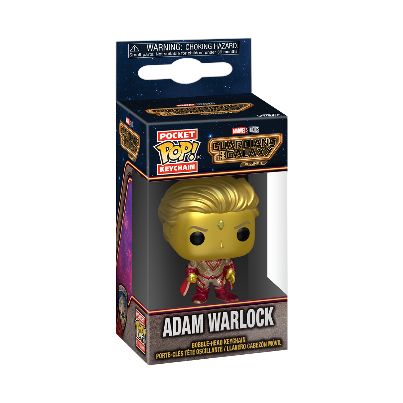 7024787 Merchandising Marvel: Funko Pop! Pocket Keychain - Guardians Of The Gala