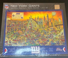 NFL New York Giants Joe Journeyman Puzzle - 500-piece 24”x18” USA Made