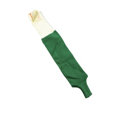 NOS Vintage 80s Adult Nylon Athletic Sport Stirrup Soccer Socks Green White