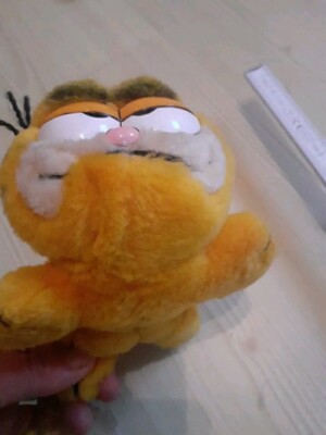 Garfield Katze Kater Plüschtier Kuscheltier Stofftiere Dakin 80er Jahre Mieze Fe