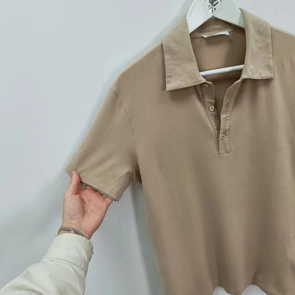 Prada milano elastan рубашка-поло мужчин средний (размер M) аккуратно б/у состоянии - Изображение 4 из 4