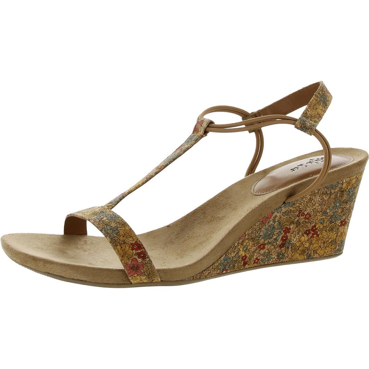 Style - Co Женские босоножки Mulan Tan с Т-образным ремешком 6 средних размеров BM BHFO 9132 2890₽