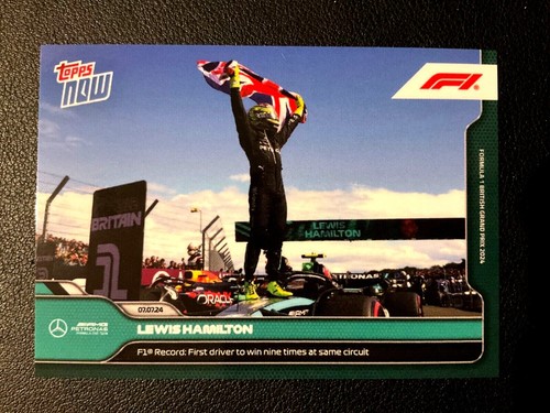 *PICK YOUR CARD* 2024 Topps Now Formula 1 F1 Base Set (UPDATED Jan 22, 2025) - 第 9/172 張圖片