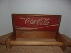 Handmade Vintage Coca-Cola Paper Towel Holder