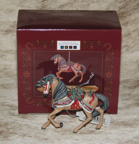 TRAIL OF PAINTED PONIES~Christmas 2024~Set of 5 ornaments~In Stock~Brand New~ - Picture 8 of 17