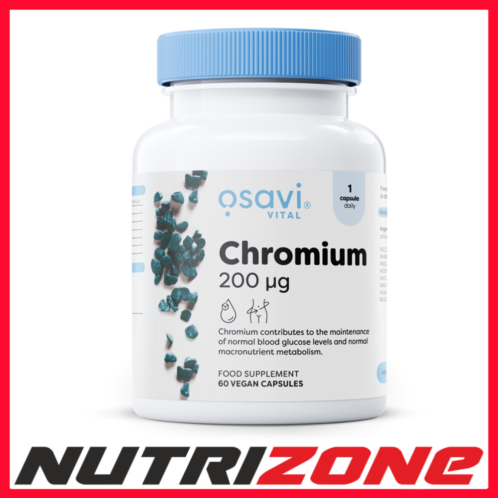 Osavi Chromium 200mcg - 60 vegan caps