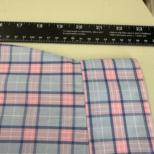 Club Room Dress Shirt Men's 17.5 32-33 Plaid Button Up Regular Fit Performance - Picture 10 of 13