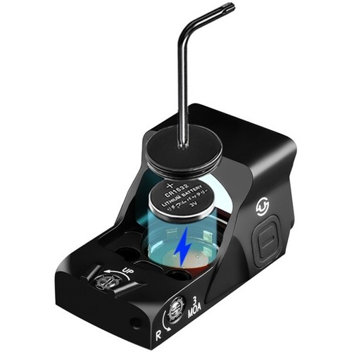 Tactical Pistol 3 MOA Green Dot Sight OWL for Doctor Cut PSA Dagger Canik TP9SFx - Picture 14 of 14