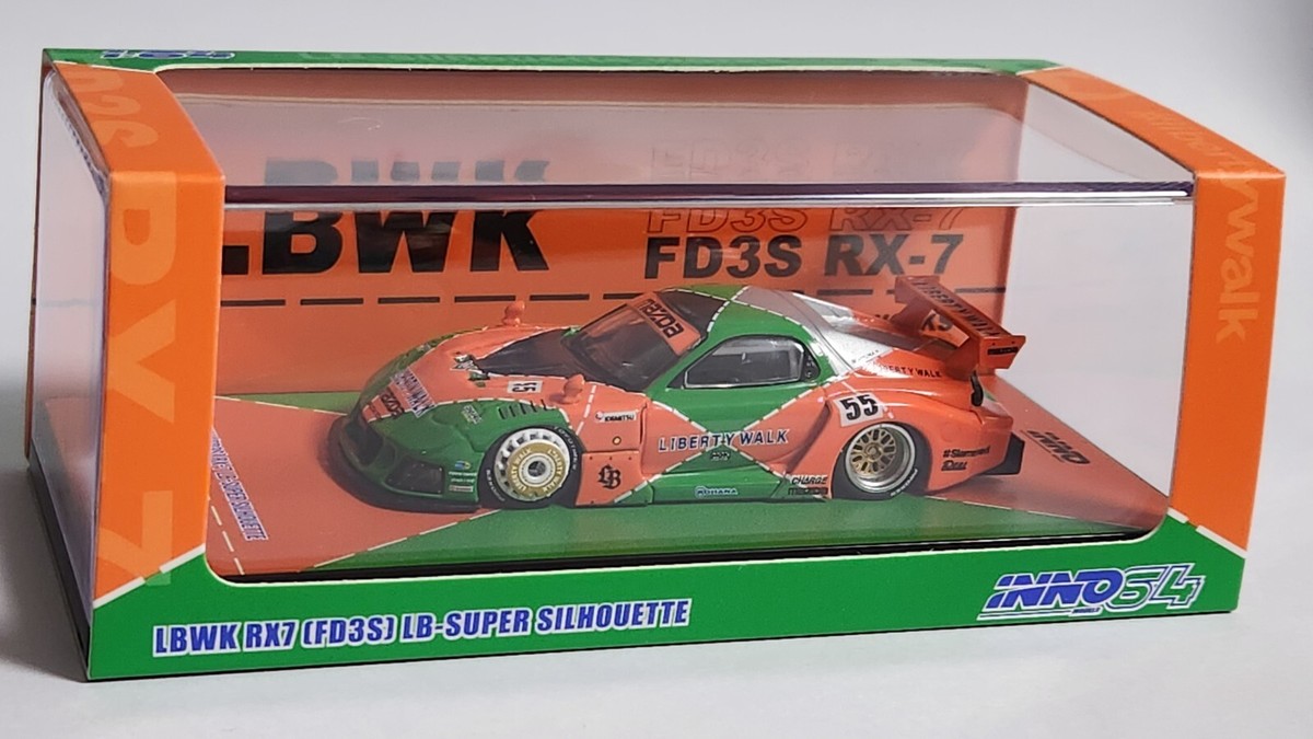 1:64 Inno64 Mazda RX-7 FD3S LB-Super Silhouette LBWK 1:64 Inno64 Mazda RX-7 FD3S LB-Super Silhouette LBWK