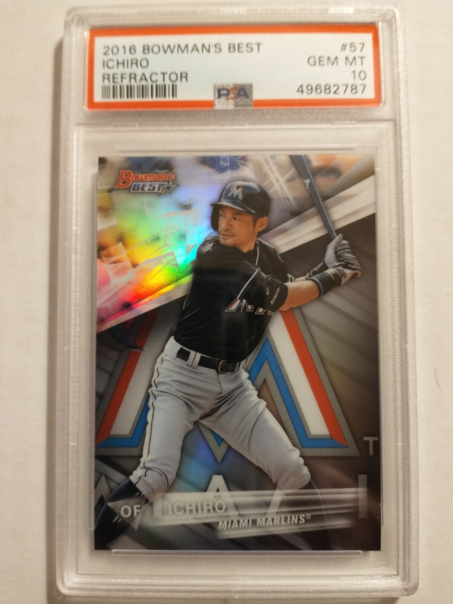 Ichiro PSA 10 *POP 4* 2016 Bowman