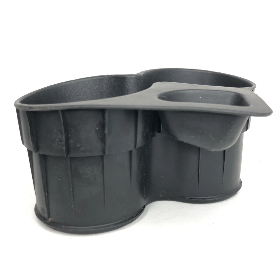 Portavasos Cadillac CTS 2003-2007 inserción de goma consola central delantera original OEM Foto 3 de 4