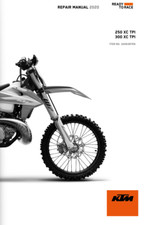 KTM 300 XC TPI (US) 2020 REPAIR SERVICE MANUAL FOLDER