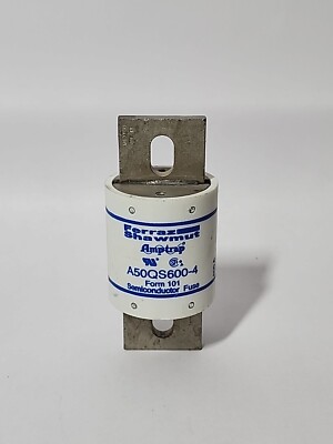 NEW Ferraz Shawmut A50QS600-4 Semiconductor Fuse 500 Volts AC/DC 600 Amp
