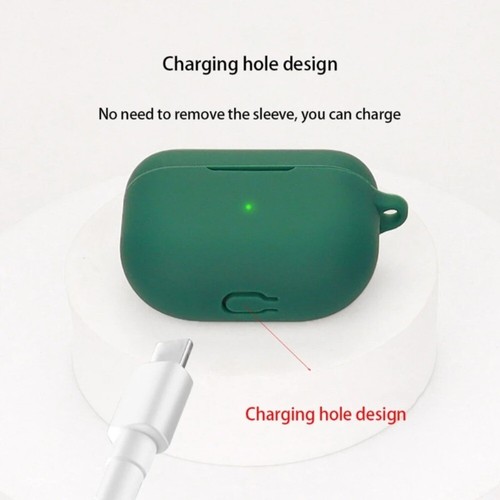 Silicone Protective Case Protective Protector for Jabra Elite 8 Active - Photo 9 sur 14