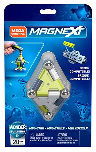MEGA Construx Magnext, Costruzione Magnetica con 20 Pezzi, Giocattolo per (A1O)