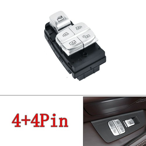 For BMW 7series G11 G12 2016-2021 4+4Pin Rear Power Window&Sunshade Switch - Picture 14 of 15