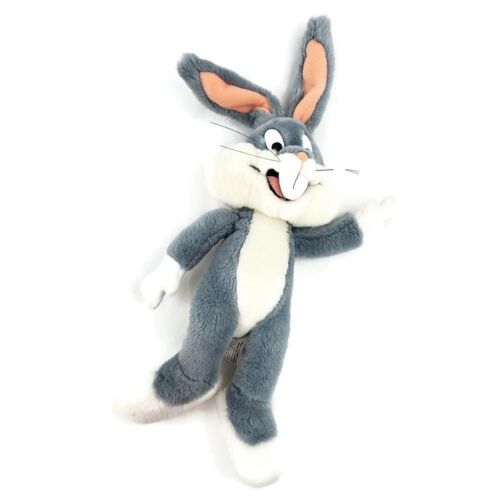 Bugs Bunny Warner Bros Mighty Star Plüsch bewegliche Ohren großes glückliches Kaninchen 16 Zoll