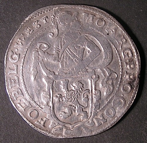 West Friesland 1635 1 Daalder (Lion) - Silver (26.8 g, 42 mm) KM#14.2