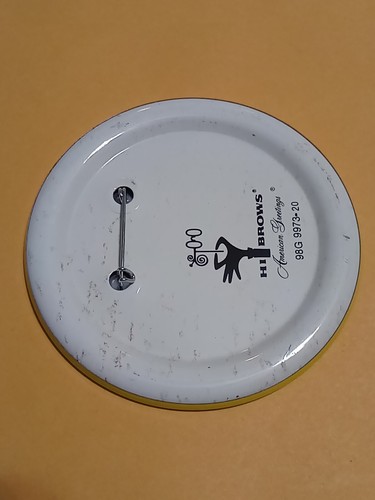 1980 Graduation Pinback "I've Been Sprung!" American Greetings - Picture 17 of 18