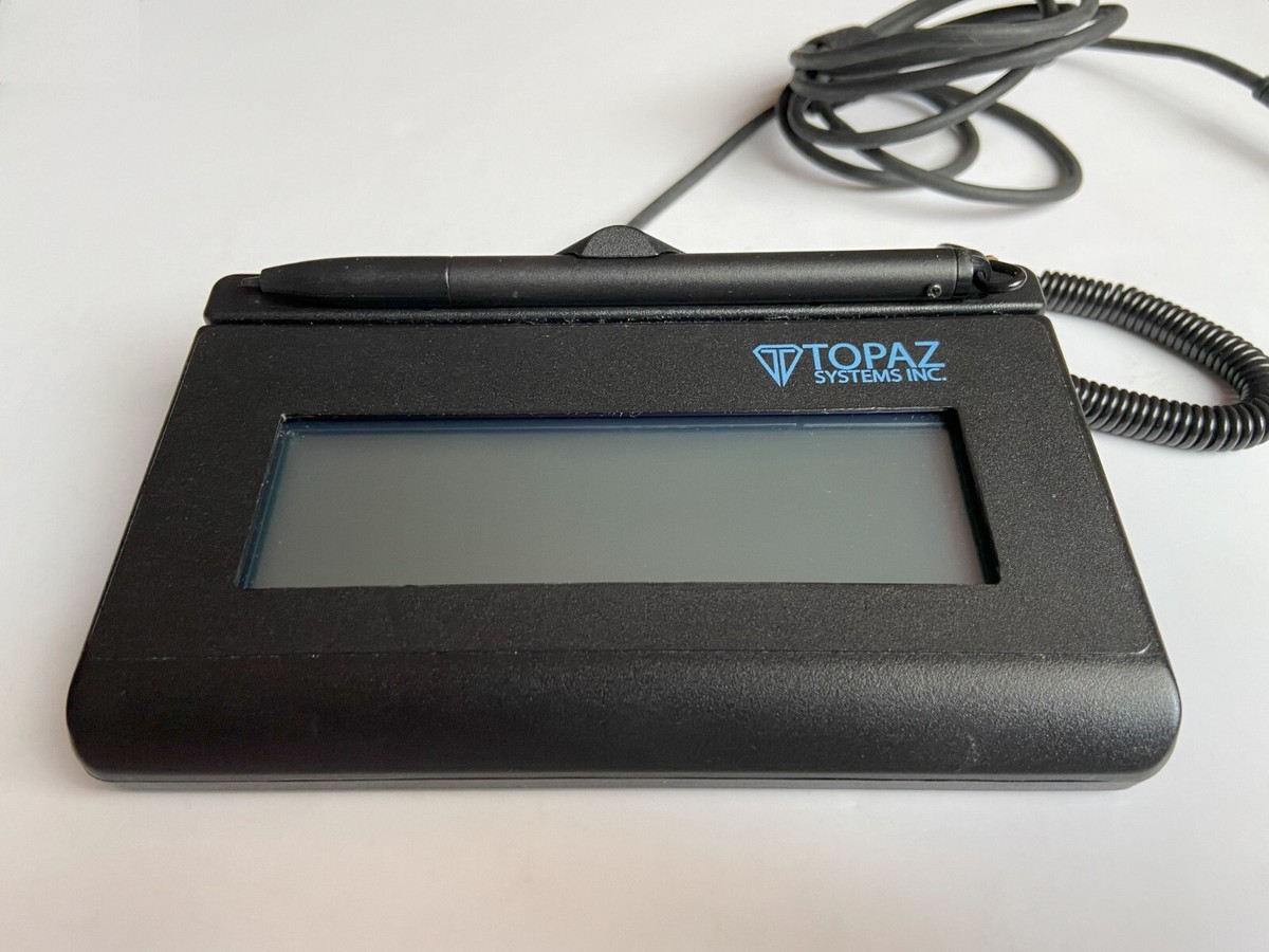 Topaz T-L460-HSB-R, SigLite LCD 1x5 Signature Pad USB, Non