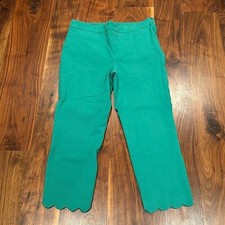 Talbots Chatham Crop Green    Pants Size 6
