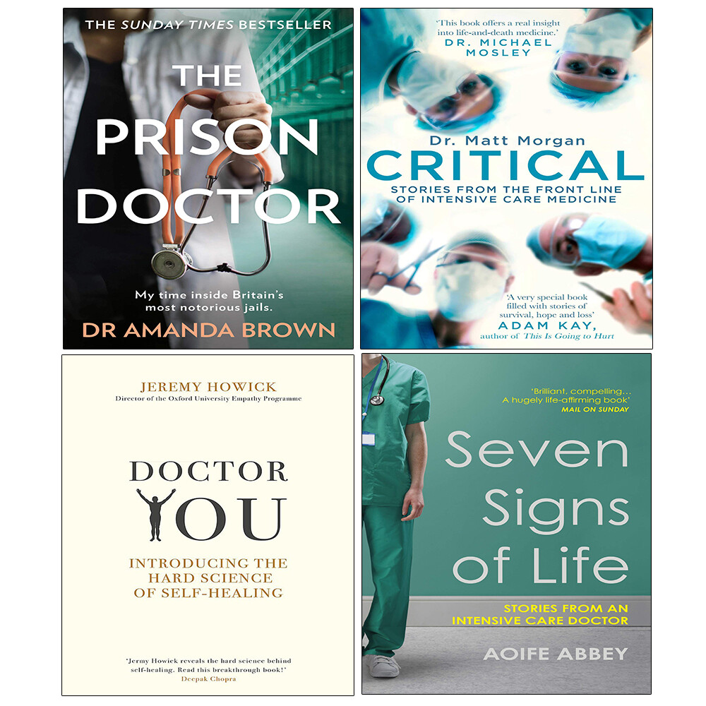 Seven Signs of Life,Critical Dr Matt Morgan,Prison Doctor You 4 Books Set NEW
