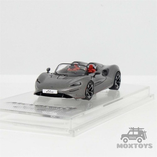 CM MODELL 1:64 Elva Metallic grau/himmelblau Druckguss Modellauto - Bild 11 von 12