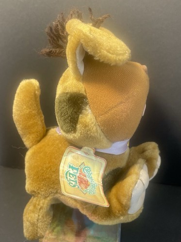 1986 Cavolo Patch Bambini Animali Marrone Maculato Cane Viola Guinzaglio Appendere Tag Vintage - Foto 5 di 19