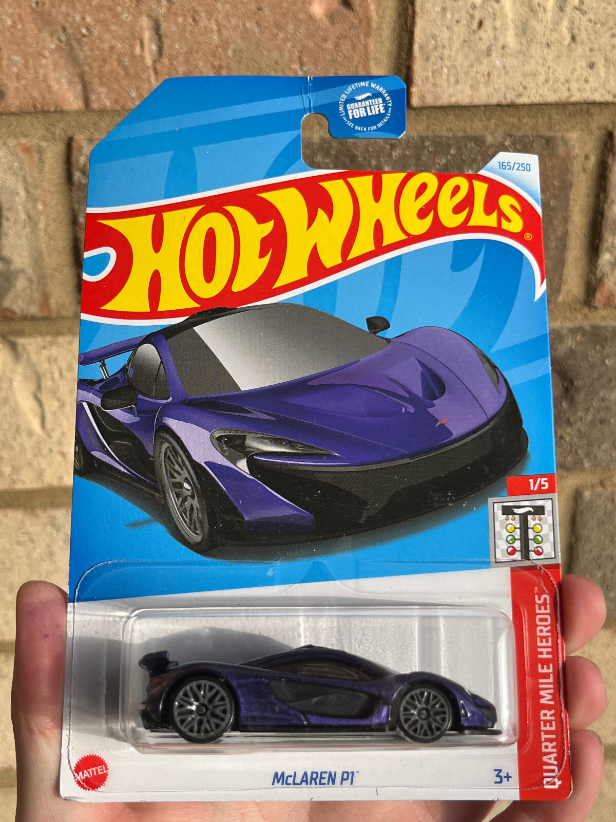 Hot Wheels McLaren P1 HW Quarter Mile Heroes 1/5 #165/250