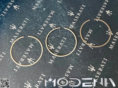 Piston Rings Set Maserati V8 Biturbo 3200 GT Quattroporte Ottocilindri Evo QP