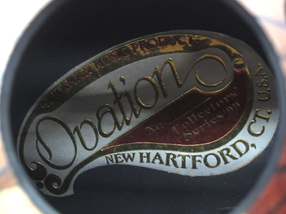 Ovation Collector's Series 1999 Acoustic Guitar | eBay