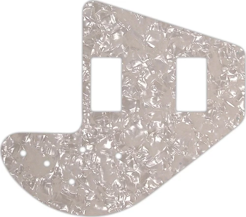 WD Custom Pickguard For Gibson 1975-1983 Ripper Bass #28A Aged Pearl/White/Bl...