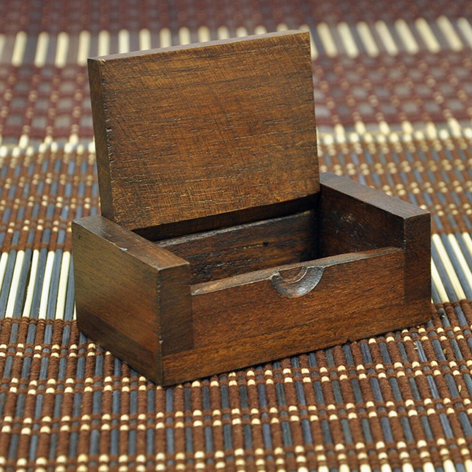 Jewelry Sundries Storage Box Vintage Tin Metal Box Home Decor Decoration 89089