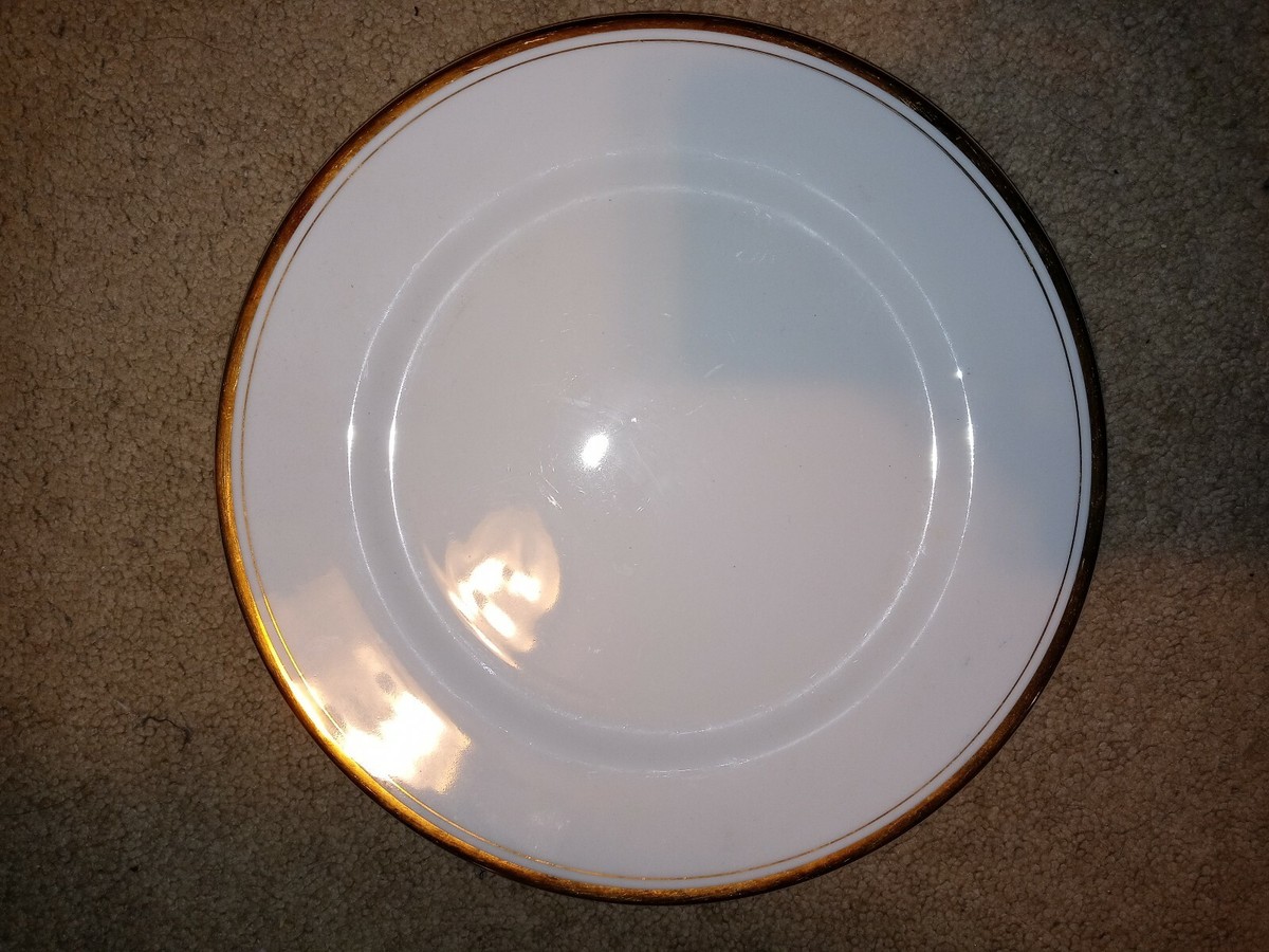 Vintage Sheffield Regency Gold Porcelain Fine China dinner plate
