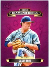 2021 Panini Diamond Kings Debut Diamond Kings #10 Casey Mize  V44898
