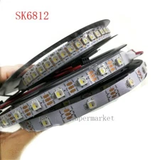 SK6812 led strip RGBCW RGBWW 30/60/144led/m RGBW 4 in 1 individual addressable