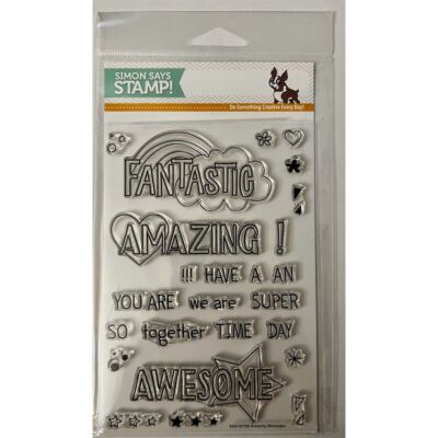 Simon Says Stamp STAMPtember Exclusive Amazing Messages Stamp Set | eBay