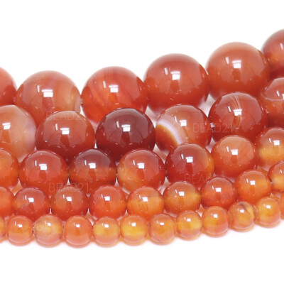 Natural Gemstone Beads Round Loose Wholesale 4mm 6mm 8mm 10mm 12mm 15.5'' Strand