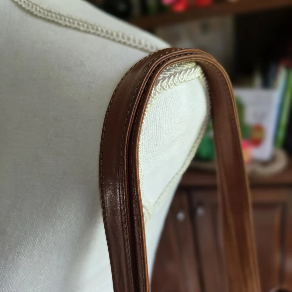 BOLSO BOLSO TOTE CUERO ITALIANO MARINO ORLANDI VINTAGE Envío Gratis Foto 4 de 4
