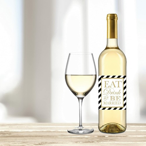 Hadley Designs 6 x Hochzeit Weinetiketten Bridal Shower Geschenke/Geschenke - Bild 4 von 9