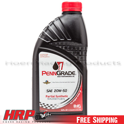 Brad Penn / PennGrade 71196 1 Semi-Synthetic Engine Oil, 20W50, 6