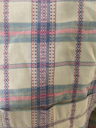 LL Bean Shirt Mens Medium Brown Southwest Long Sleeve Button Down Unique - Picture 8 of 12
