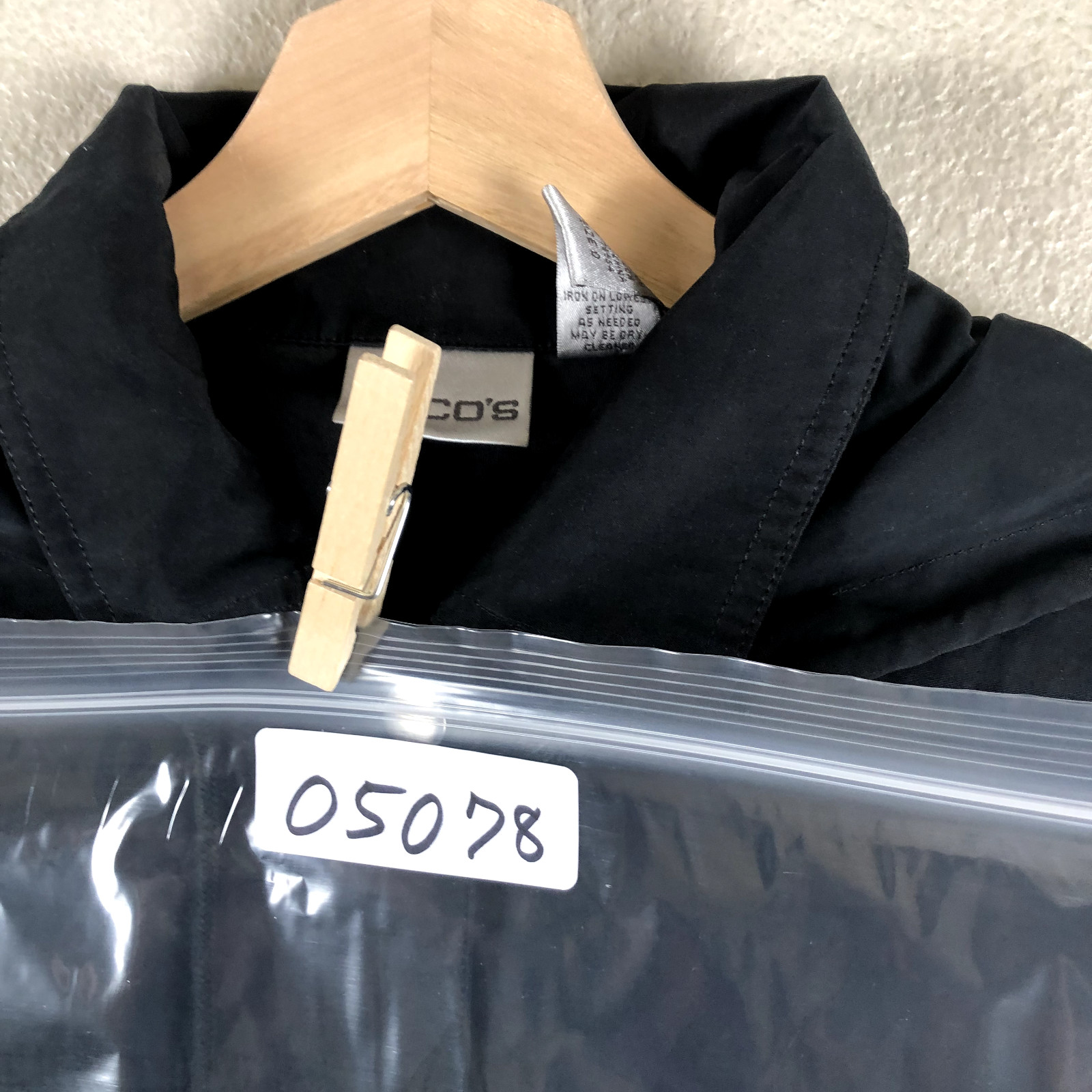 Chicos Jacket Windbreaker Womens Small Chicos 0 B… - image 23