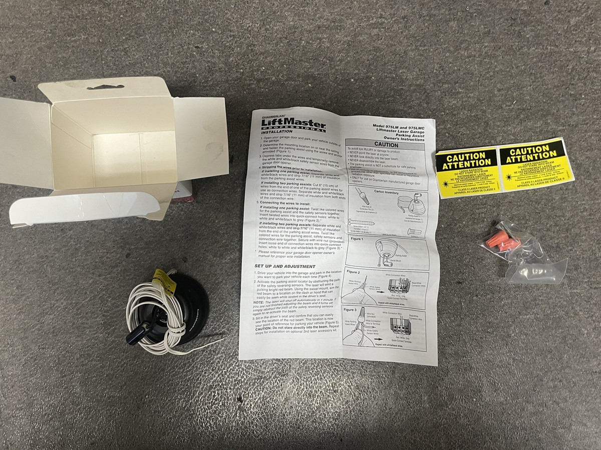 Chamberlain Laser Parking