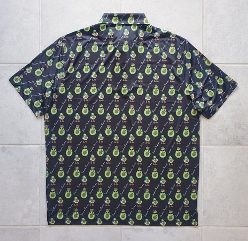 Grunk Dolfer Herren Medium Polo Golf Kurzarm Sonora Farms Avocado Print weich - Bild 5 von 6