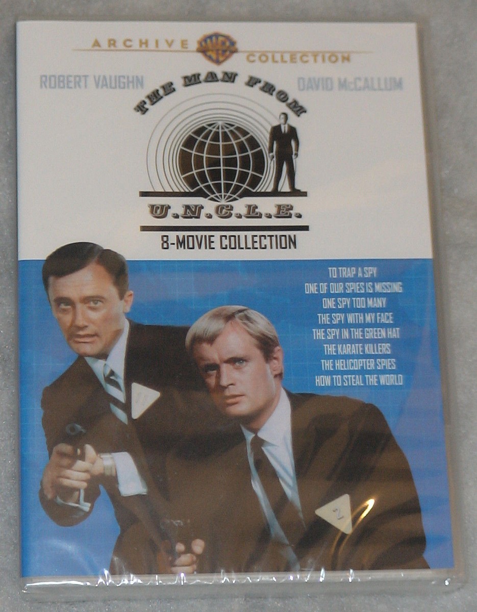 The Man From U.N.C.L.E. Uncle 8 Movies Collection DVD Box Region