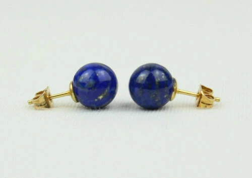 Orecchini di lusso di pietra principale lapislazzulo