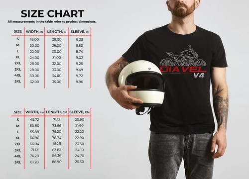 Ducati Diavel V4 2023-2024 - Motorcycle T-Shirt for Riders - Picture 4 of 4