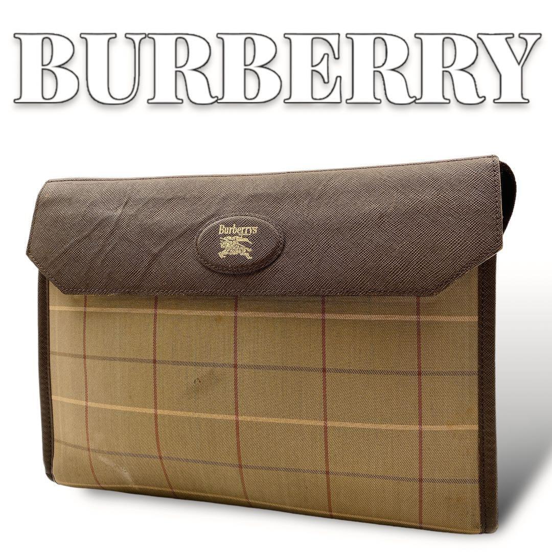 Burberry Nova Check Clutch Bag Men'S 8246