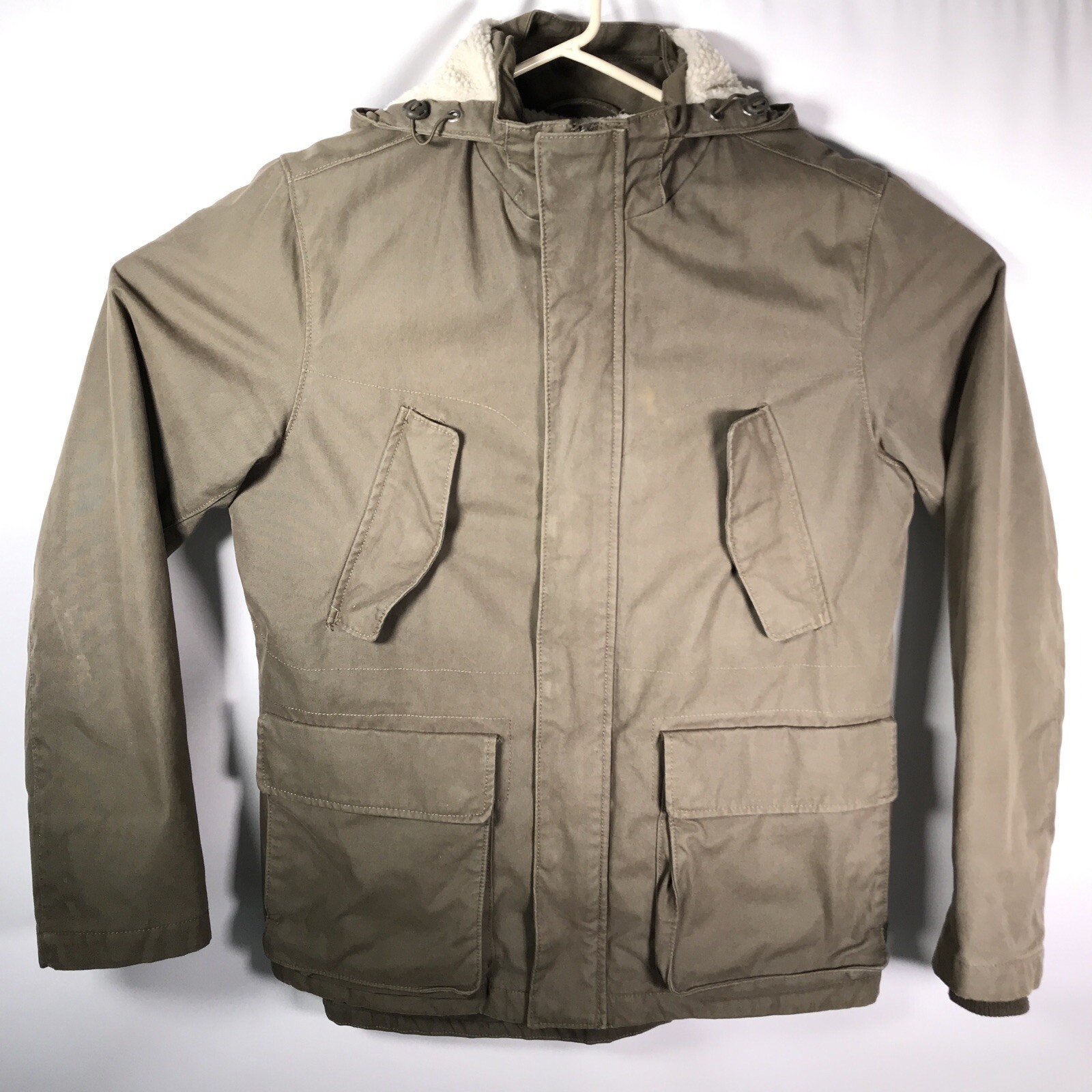 gap mens army green jacket